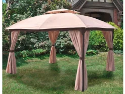 Pavillon Pires Creme 360 cm x 300 cm*Garden Pleasure Hot
