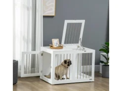 Hundekäfig mit Türen*PawHut