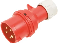 CEE Stecker 5-polig IP44 16 A Rot*PCE New