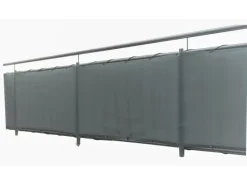Peddy Shield Balkonsichtschutz|Balkonverkleidung mit Kabelbinder 90 cm x 500 cm