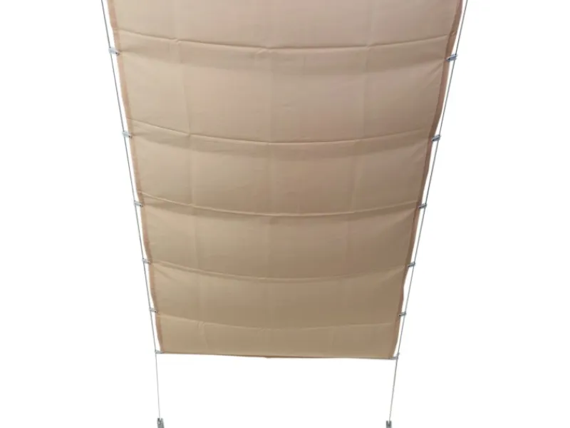 Peddy Shield Sonnensegel|Bausatz Pergola inkl. Sonnensegel 420 cm x 140 cm