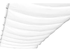 Peddy Shield Sonnensegel|Sonnensegel 275 cm x 61 cm Uni Weiß