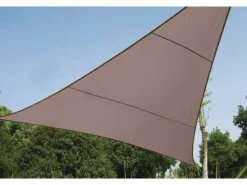 Perel Sonnensegel|Dreieck-Sonnensegel 500 cm x 500 cm