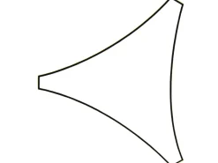 Dreieck-Sonnensegel 360 cm x 360 cm*Perel Online