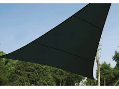Dreieckssonnensegel  wasserdurchlässig 3,6 x 3,6 x 3,6 m Dunkelgrau*Perel Sale
