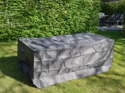 Perel Schutzhüllen|Garten-Schutzhülle für Gartentische max. 140 cm 75 cm x 105 cm x 145 cm