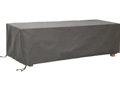 Perel Schutzhüllen|Garten-Schutzhülle für Gartentische max. 240 cm 75 cm x 105 cm x 245 cm