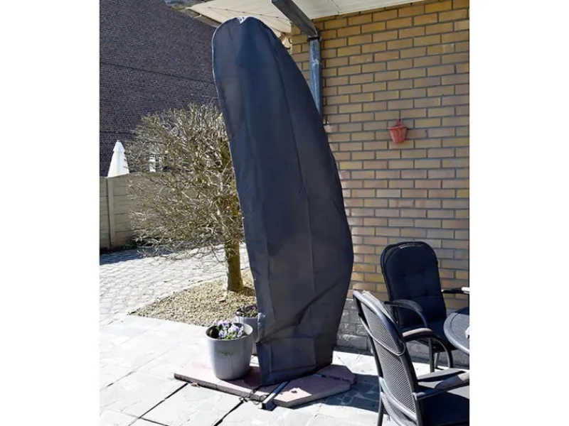 Perel Sonnenschirme|Garten-Schutzhülle für Schirme max. Ø 350 cm 260 cm x 350 cm x 350 cm