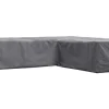 Perel Lounge-Gartenmöbel|Schutzhüllen|Garten-Schutzhülle für L-förmige Lounge-Gruppen 70 cm x 215 cm x 215 cm