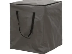 Perel Schutzhüllen|Lounge-Gartenmöbel|Garten-Schutzhülle für Lounge-Kissen 90 cm x 75 cm x 75 cm