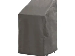 Perel Schutzhüllen|Gartenmöbel-Sets|Garten-Schutzhülle für Stapelsessel 133 cm x 66 cm x 95 cm