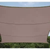 Sonnensegel rechteckig 4 x 3 m Taupe*Perel Hot
