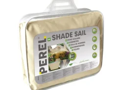 Perel Sonnensegel|Viereck-Sonnensegel wasserdurchlässig 500 cm x 500 cm