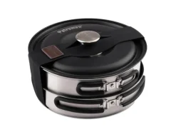 Camping-Topfset Dimego Stahl*Petromax Sale