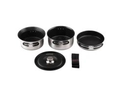 Camping-Topfset Dimego Stahl*Petromax Sale