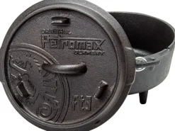 Dutch Oven FT3 Schwarz mit Standfüßen 1,6 l*Petromax Online