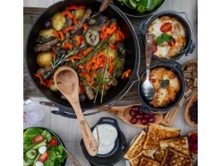 Petromax Campingzubehör|Dutch Oven FT4.5-T Schwarz mit planem Boden 3,5 l