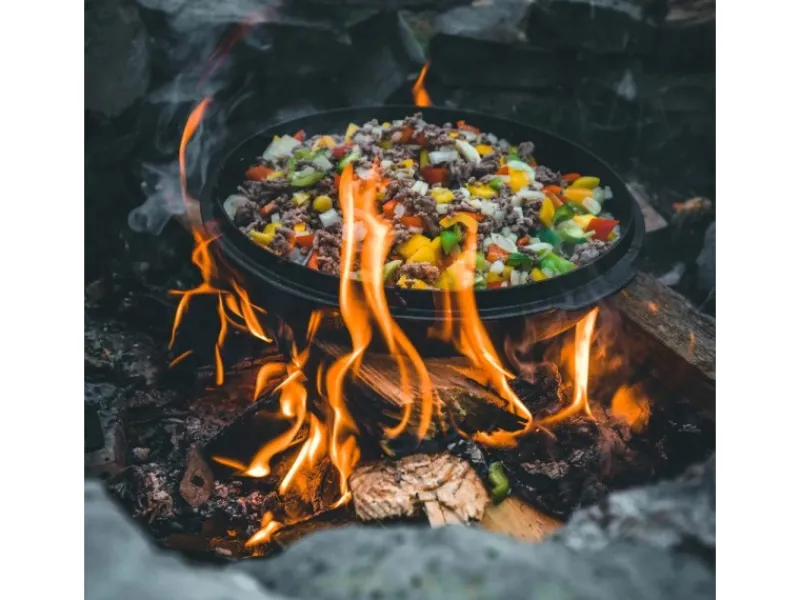 Dutch Oven FT9-T Schwarz mit planem Boden 7,5 l Ø 23,9 cm*Petromax Sale