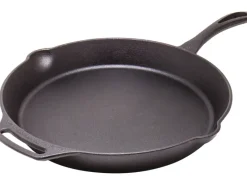 Feuerpfanne FP35-T Schwarz mit Stiel Gusseisen Ø 35 cm*Petromax Online