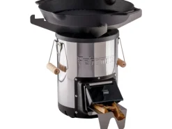 Grillplatte mit Kochkreuz für Raketenofen*Petromax Outlet