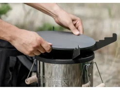 Grillplatte mit Kochkreuz für Raketenofen*Petromax Outlet