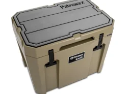 Petromax Kühlboxen|Haft-Auflage für Passiv-Kühlbox 25 l Grau Linienstruktur