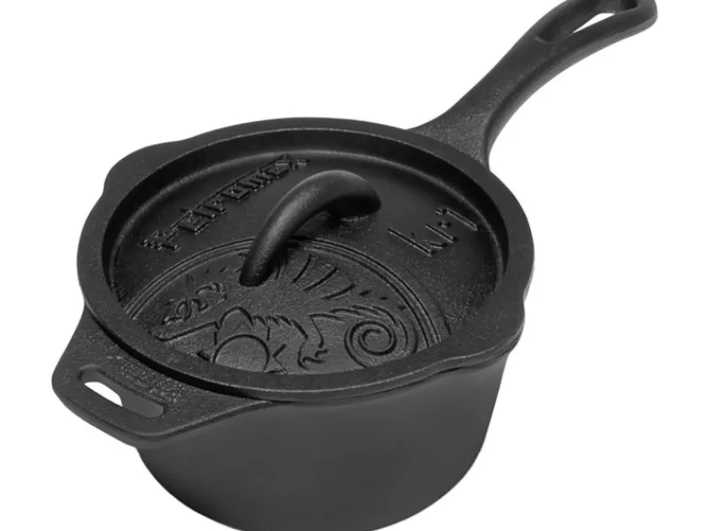 Petromax Campingzubehör|Kasserolle mit Deckel Gusseisern