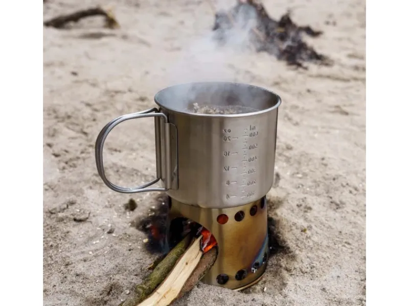 Petromax Campingzubehör|Kochbecher Stahl 750 ml