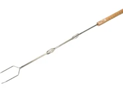 Petromax Campingzubehör|Grillzubehör|Lagerfeuer-Spieß 2 Stück im Set LS1 mit Zwei Langen Zinken Edelstahl