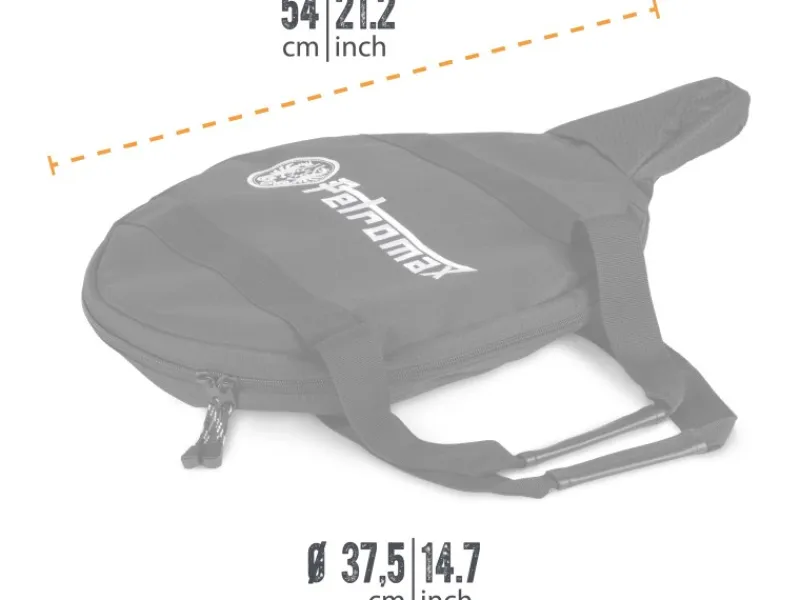 Petromax Campingzubehör|Transporttasche für Feuerpfanne fp35/ fp35-t Schwarz