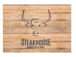 Peyer Syntex Elektrogrills|BBQ Steakhouse Grillmatte Holz Optik Farbe 75 x 120 cm