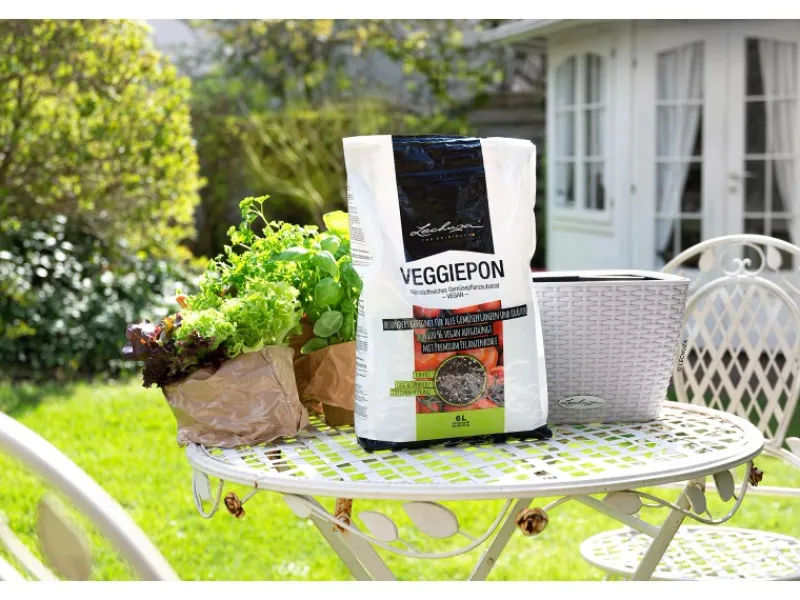 Pflanzsubstrat ® Veggiepon 12 Liter für Gemüse und Obst*Lechuza Hot