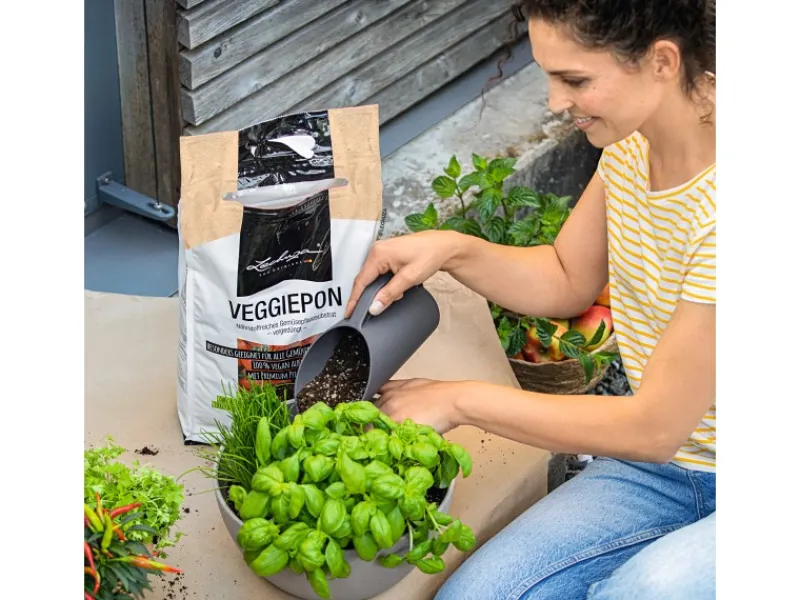 Pflanzsubstrat ® Veggiepon 12 Liter für Gemüse und Obst*Lechuza Hot