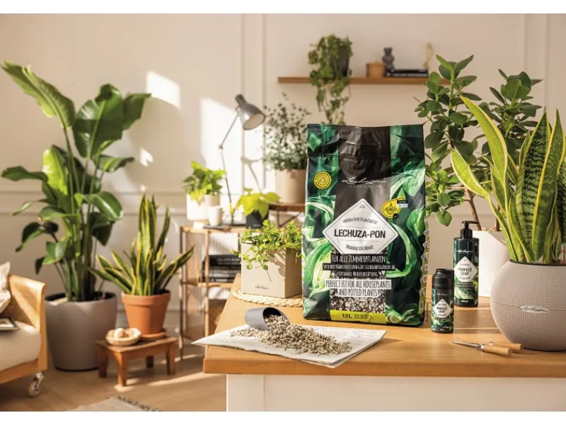 Lechuza Hydrokultur|Pflanzsubstrat ®-Pon 12 Liter für Zimmerpflanzen