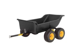 Anhänger Schubkarre TA1500 Schwarz 249 cm x 137 cm*Polar Sale