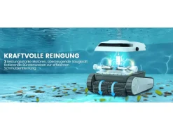 Pool Royal Akku-Poolreinigungs-Roboter Pool Reiniger Poolroboter Poolsauger* Online