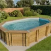 Holz Pool Bahamas Folie (0,6 mm) 436 x 336 x 119 cm*Poolcrew