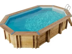 Holz Pool Bahamas Folie (0,6 mm) 436 x 336 x 119 cm*Poolcrew