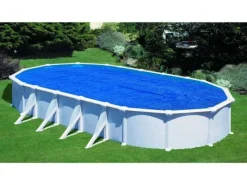 Poolcrew Pool Abdeckung|Sommerabdeckplane für Stahlwandpool Bornholm