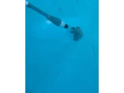 Pool-Handsauger inkl. Akku und Ladegerät Weiß-Grau* Discount