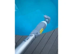 Pool-Handsauger inkl. Akku und Ladegerät Weiß-Grau* Discount