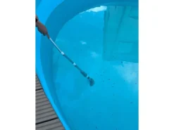 Pool-Handsauger inkl. Akku und Ladegerät Weiß-Grau* Discount