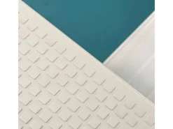 Poolomio Pooltechnik|Edelstahlleiter mit Handlauf 4-stufig für Pools bis 140 cm