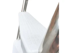 Poolleiter Edelstahl 3-stufig mit Handlauf bis 120 cm*Poolomio Clearance