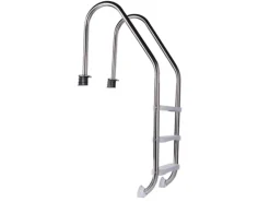 Poolleiter Einhängeleiter Edelstahl  3-stufig für Pools ab  1,20 m*Poolomio Online