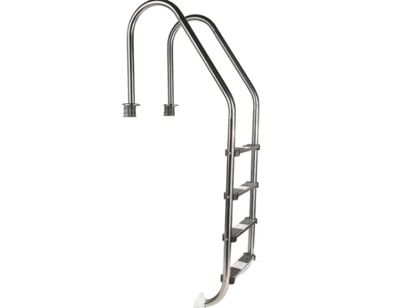 Poolleiter Einhängeleiter Edelstahl 4-stufig für Pools ab 1,30 m*Poolomio Sale