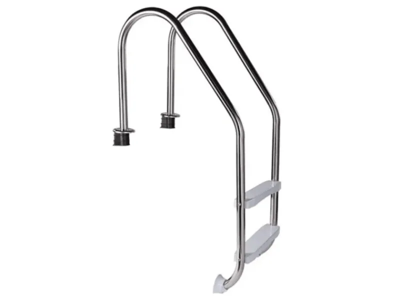 Poolleiter Einhängeleiter Edelstahl 2-stufig für Pools ab 0,90 m*Poolomio Sale