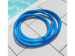 Poolschlauch 32mm Blau mit Trennmuffen, 6,6 Meter*Poolomio Online