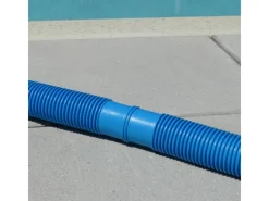 Poolschlauch 32mm Blau mit Trennmuffen, 6,6 Meter*Poolomio Online