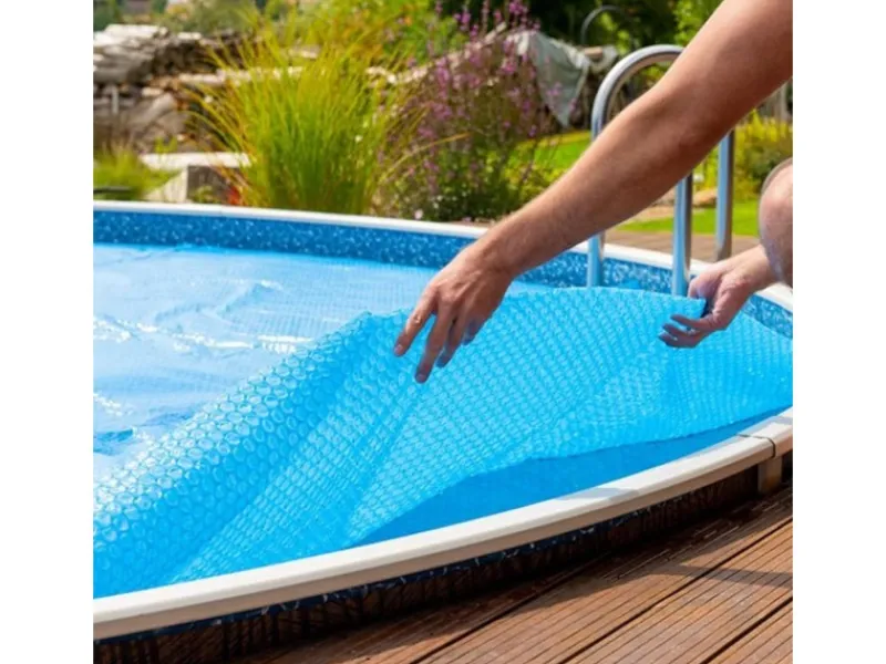 Solarplane Solarfolie 400 my für Rundpool Ø 400 cm*Poolomio Clearance